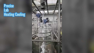 लैब केमिस्ट्री और फार्मा के लिए ग्लास रिएक्टर