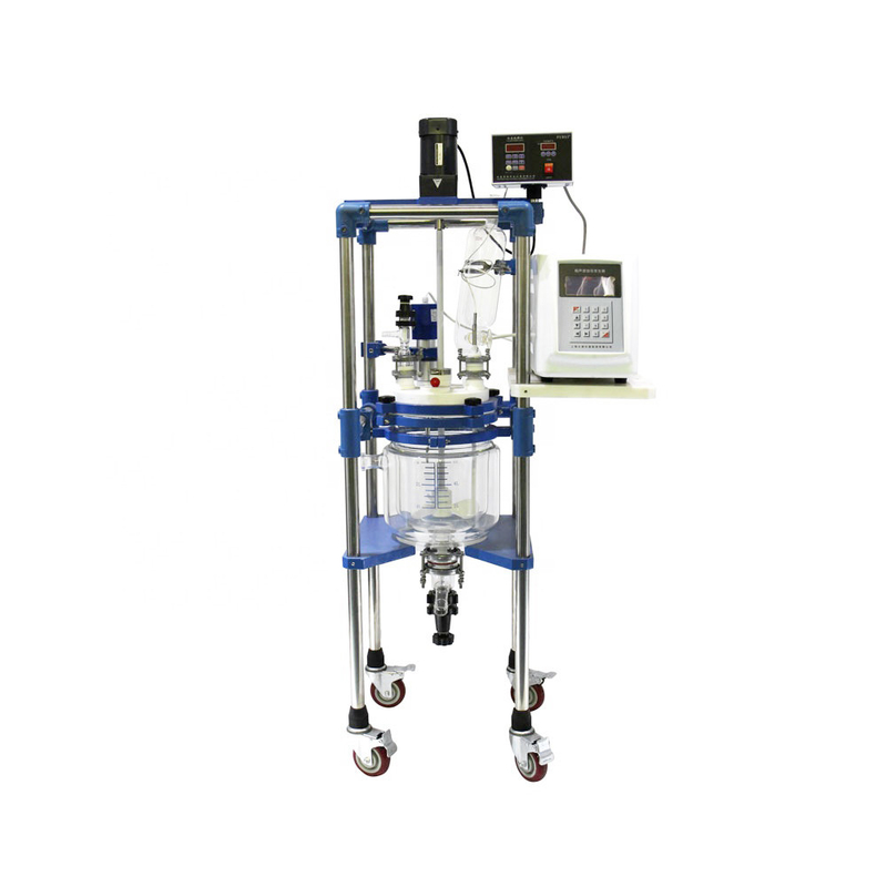 Condation Laboratory Glass Reactor With Automatic Grade